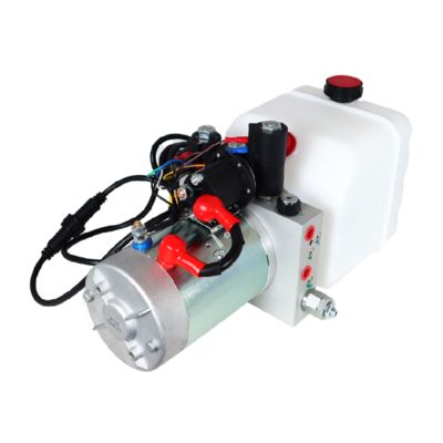 DC 12V 1.6kw Two Way Double Acting Mini Hydraulic Power Unit with Gear Pump