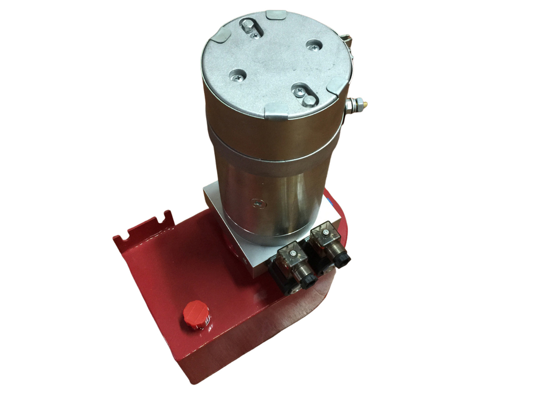 Vertical Mounting 12 Volt DC Hydraulic Power Units 210 bar for fork lift with different speed